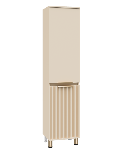 ENFIDA - 40 Пенал универс. правый бежевый с Б/К