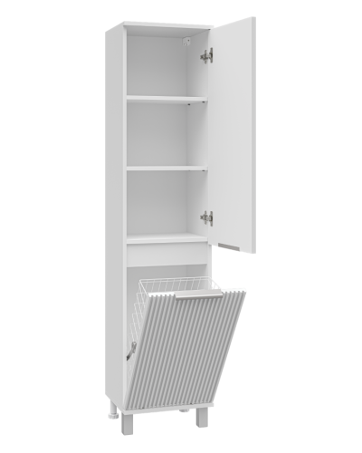 ENFIDA - 40 Пенал универс. правый белый с Б/К