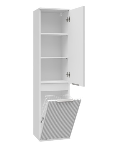 ENFIDA - 40 Пенал универс. правый белый с Б/К