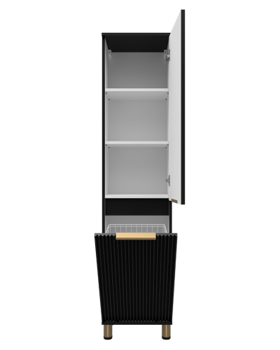 ENFIDA - 40 Пенал универс. правый черный с Б/К