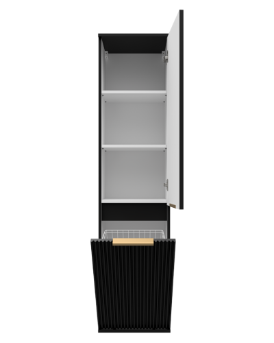 ENFIDA - 40 Пенал универс. правый черный с Б/К