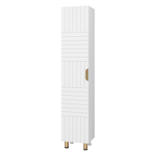 GLOSTER - 35 Пенал напольный левый, белый