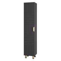 GLOSTER - 35 Пенал напольный левый, графит