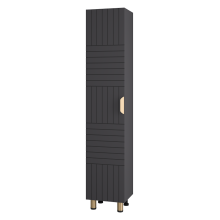 GLOSTER - 35 Пенал напольный левый, графит