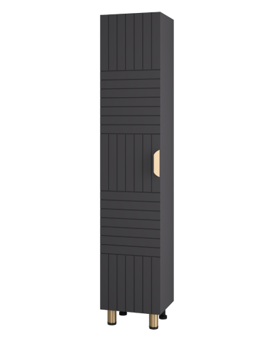 GLOSTER - 35 Пенал напольный левый, графит