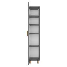 GLOSTER - 35 Пенал напольный левый, графит
