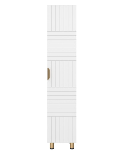 GLOSTER - 35 Пенал напольный правый, белый