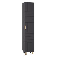 GLOSTER - 35 Пенал напольный правый, графит