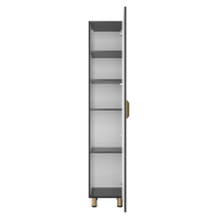 GLOSTER - 35 Пенал напольный правый, графит