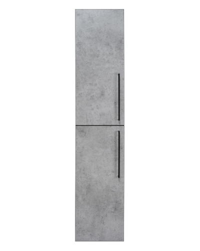 ROCK - 35 Пенал Brevita левый подвесной светло-серый (Чикаго) ЛДСП О