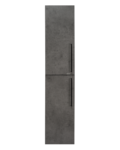 ROCK - 35 Пенал Brevita левый подвесной темно-серый (Чикаго) ЛДСП О