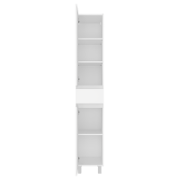 Алиса - 35 Пенал с 1 ящ. напольный белый левый