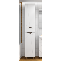 Грани - 35 Пенал с ящиком левый на ножках ( эмаль)