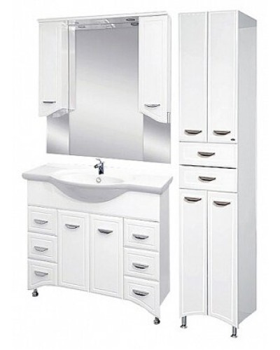 Дрея - 40 Пенал 2 ящ. белая эмаль