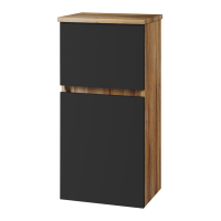 Ива - 40 Полупенал подвесной комбин. Графит пленка О