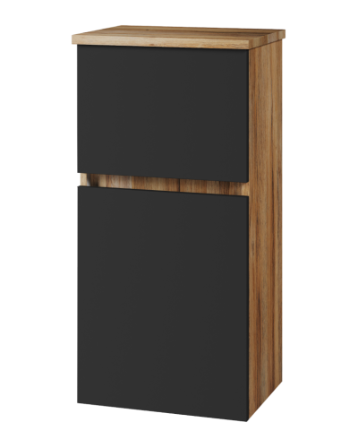 Ива - 40 Полупенал подвесной комбин. Графит пленка О