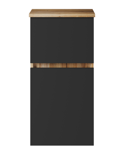 Ива - 40 Полупенал подвесной комбин. Графит пленка О