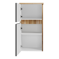 Ива - 40 Полупенал подвесной комбин. Графит пленка О