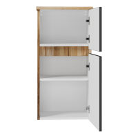 Ива - 40 Полупенал подвесной комбин. Графит пленка О