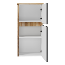 Ива - 40 Полупенал подвесной комбин. Графит пленка О