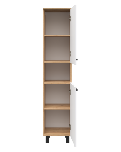 Крафт - 35 Пенал напольный универсал. 2 дв. с нишей О