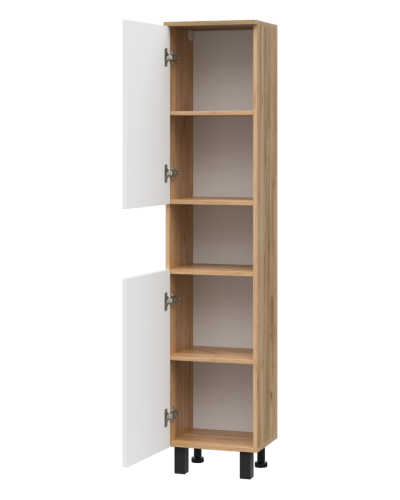 Крафт - 35 Пенал напольный универсал. 2 дв. с нишей О