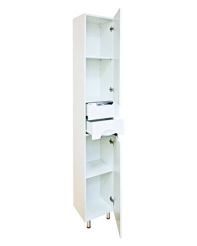 Лаванда - 35 Пенал правый белый