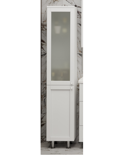 Латте - 35 Пенал левый белая эмаль