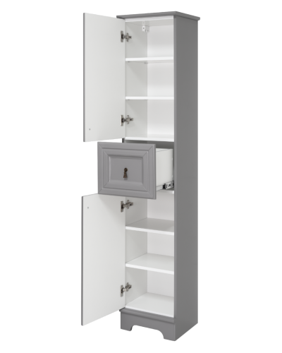 Лувр - 35 Пенал с 1 ящ., серый лев. О