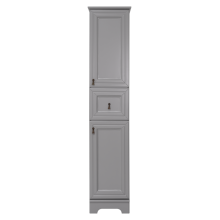 Лувр - 35 Пенал с 1 ящ. серый прав. О