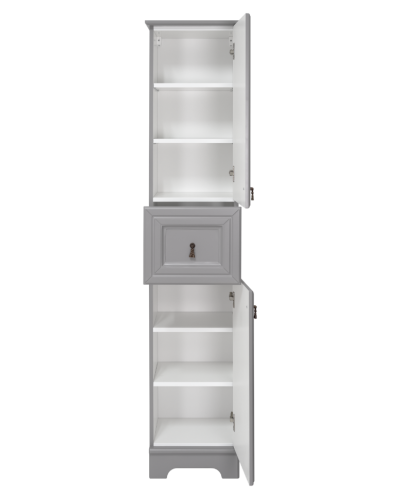 Лувр - 35 Пенал с 1 ящ. серый прав. О