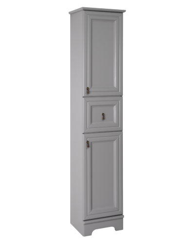 Лувр - 35 Пенал с 1 ящ. серый прав. О