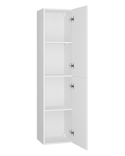 Ненси - 35 Пенал прямой подвесной универ. белая мат. эмаль О