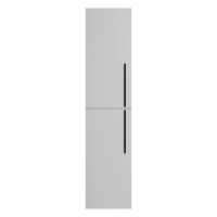 Ненси - 35 Пенал прямой подвесной универ. серая мат. эмаль О