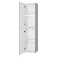 Ненси - 35 Пенал прямой подвесной универ. серая мат. эмаль О