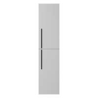 Ненси - 35 Пенал прямой подвесной универ. серая мат. эмаль О