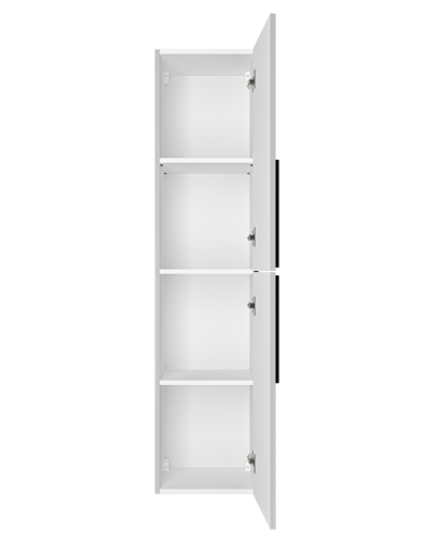 Ненси - 35 Пенал прямой подвесной универ. серая мат. эмаль О