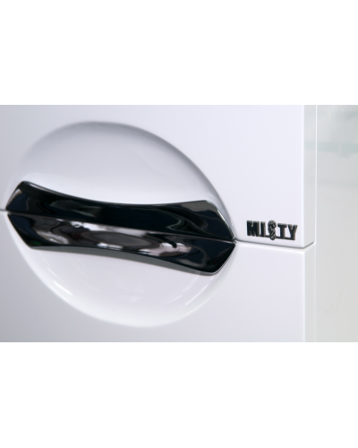 Орхидея - 35 Пенал левый белая эмаль без корзины