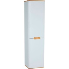 Шкаф пенал Vitra Sento 40 R 60842 подвесной с бельевой корзиной Белый матовый