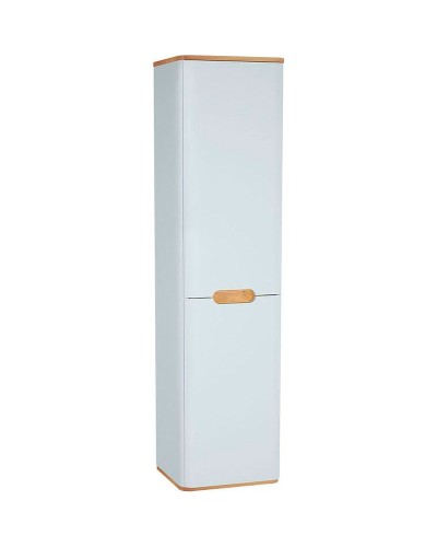 Шкаф пенал Vitra Sento 40 R 60842 подвесной с бельевой корзиной Белый матовый