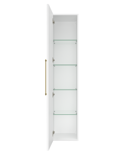 ALICANTE - 35 Пенал подвесной универс. белый