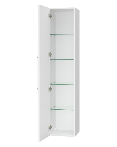 ALICANTE - 35 Пенал подвесной универс. белый