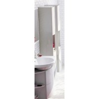 Боковой пенал белый глянец Ravak SB Rosa X000000338