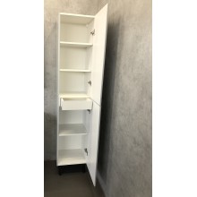 Шкаф пенал Comforty Сорренто 40 00-00000818 Светло серый