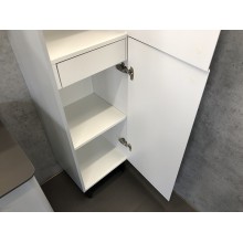 Шкаф пенал Comforty Сорренто 40 00-00000818 Светло серый