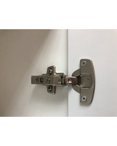 Шкаф пенал Comforty Сорренто 40 00-00000818 Светло серый