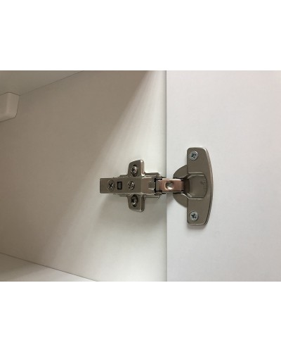 Шкаф пенал Comforty Сорренто 40 00-00000818 Светло серый