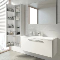 Боковой пенал белый глянец Ravak SB 300 Ring L X000000771