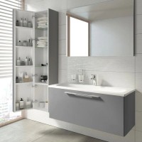 Боковой пенал серый Ravak SB 300 Ring L X000000772