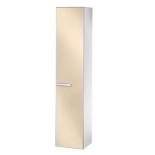 Пенал правосторонний с корзиной матовый кашемир/матовый кашемир стекло KEUCO Royal Universe 32731280002